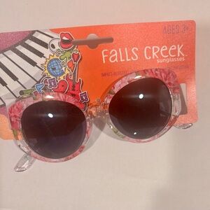 Falls Creek Pink Floral Sunglasses